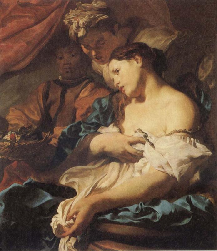 LISS, Johann The Death of Cleopatra china oil painting image